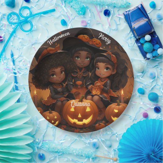 Black Children Halloween-Party Teller (Party)