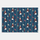 Black Christmas Cat Geschenkpapier Set (Vorderseite 3)