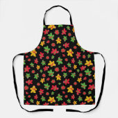 Black Christmas Meeple Gamer Schürze (Vorderseite)