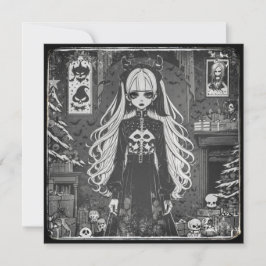 Black Christmas (navideña gris). Karte