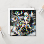 Black Christmas (trineo). Karte (Vorderseite/Rückseite Beispiel)