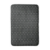 Black Circle Delight Bath Mat Badematte (Vorderseite Vertikal)