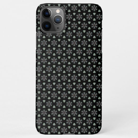 Black Circle Delight Phone Case iPhone Hülle (Rückseite)