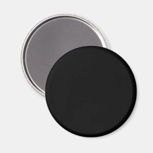 Black Circle Magnet