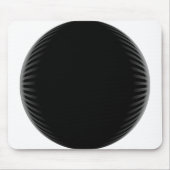 Black Circle Mousepad (Vorne)