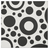Black Circle & Polka Dots + Ihr Backgr. Ideen Stoff (Muster)
