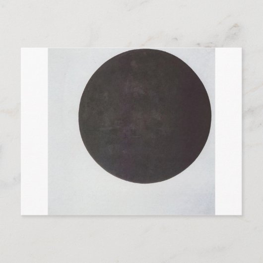 Black Circle von Kazimir Malevich Postkarte (Vorderseite)