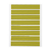Black Circles on Yellow Background (Bogen)