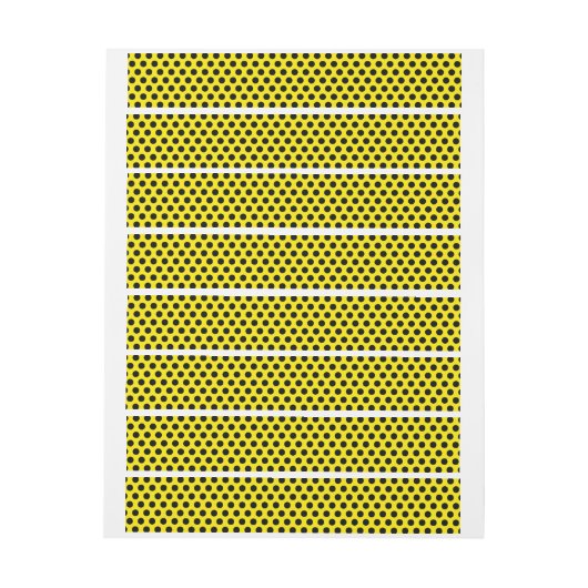 Black Circles on Yellow Background (Bogen)