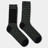 Black Circular Delight Socks Socken (Rechts)