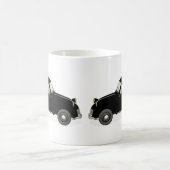Black Citroen 2CV Kaffeetasse (Mittel)