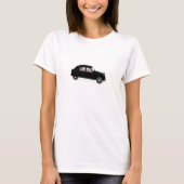 Black Citroen 2CV T-Shirt (Vorderseite)