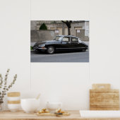 Black Citroën DS Poster (Küche)