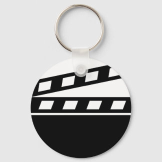 Black Clapperboard Schlüsselanhänger