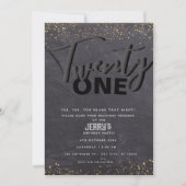 Black Classic-Einladung Einladung (Vorderseite)