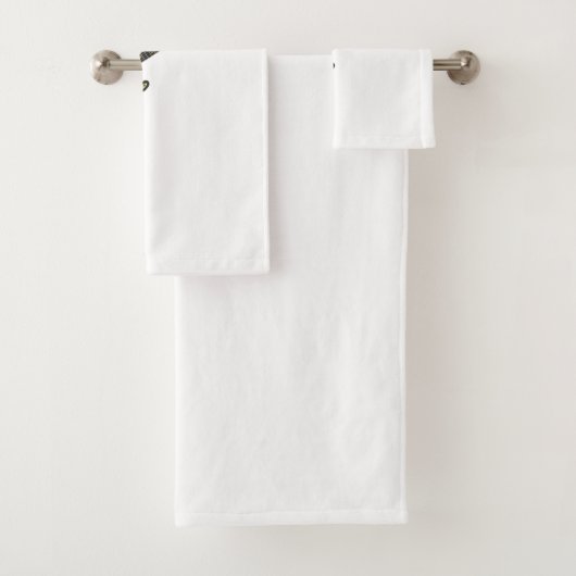 Black Classic Electric Badhandtuch Set (Insitu)