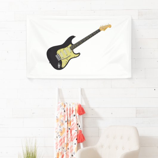 Black Classic Electric Banner (Insitu)