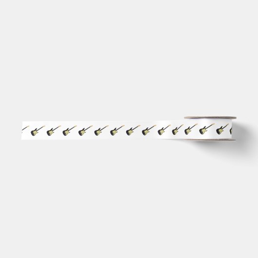 Black Classic Electric Satinband (Vorderseite)