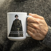 Black Cloak Royal Anime Typ Kaffeetasse
