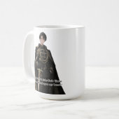 Black Cloak Royal Anime Typ Kaffeetasse (Vorderseite Links)