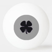 Black Clover grau 3-Sterne Tischtennisball (Vorderseite)