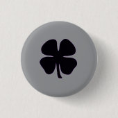 Black Clover grauer kleiner Knopf Button (Vorderseite)