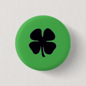Black Clover grüner kleiner Knopf Button (Vorderseite)