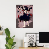 Black Clover Nero Poster (Heimbüro)