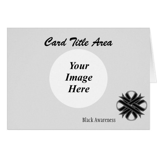 Black Clover Ribbon Template by Kenneth Yoncich (Vorderseite (Horizontal))