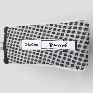Black Clover Ribbon von Kenneth Yoncich Golf Headcover