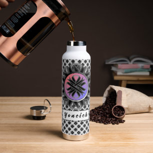 Black Clover Ribbon von Kenneth Yoncich Trinkflasche