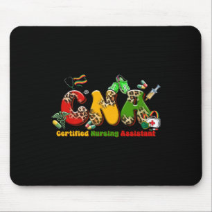 Black-CNA-Abschluss zertifiziert Krankenpflege Ist Mousepad