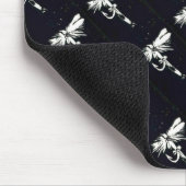 "Black Coachman" Trout Fly Mousepad (Ecke)