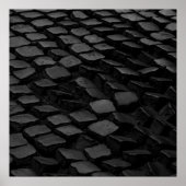 Black Cobblestones Poster (Vorne)