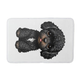 Black Cockapoo Badematte