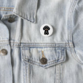 Black Cockapoo Button (Beispiel)