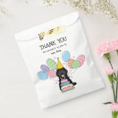 Black Cockapoo Cavapoo Geburtstagsparty Geschenktütchen (Versiegelt)