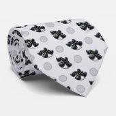 Black Cocker Spaniel Play Krawatte (Gerollt)