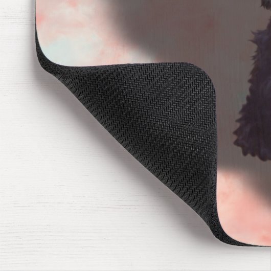 Black Cocker Spanisch Puppy - Abby Mousepad (Ecke)