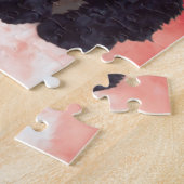 Black Cocker Spanisch Puppy - Abby Puzzle (Seite)