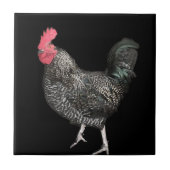Black Cockerel No. 4 Fliese (Vorderseite)