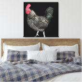 Black Cockerel No. 4 Leinwanddruck (Insitu (Schlafzimmer))