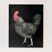 Black Cockerel No. 4 Puzzle (Vertikal)