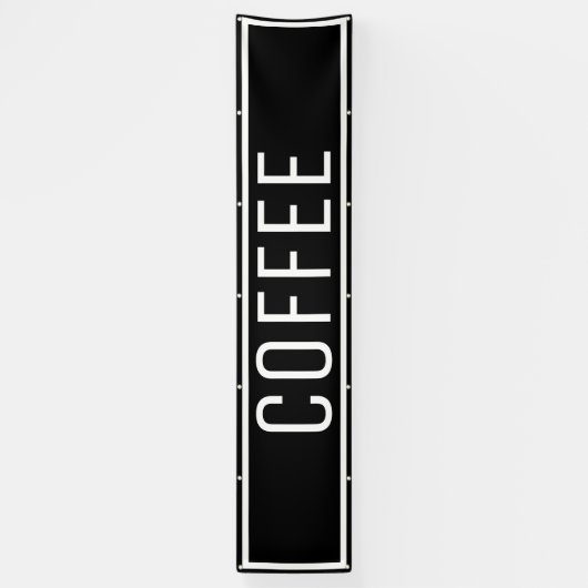 Black Coffee Banner (Vertikal)