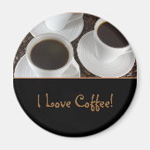 Black Coffee Magnet (Vorne)