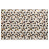 Black Coffee Oil Paint Pattern Stoff (Fat Quarter (45,7 x 55,9 cm))