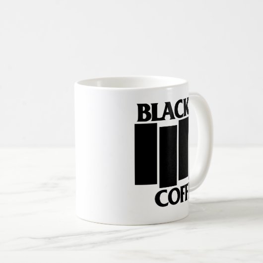 Black Coffee Tasse - Für echte Hardcore-Breaks (VorderseiteRechts)