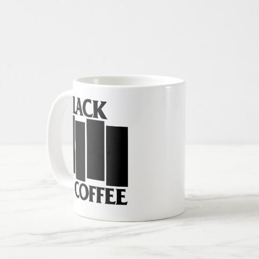 Black Coffee Tasse - Für echte Hardcore-Breaks (Vorderseite Links)