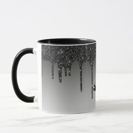 Black Coffee Tasse - Sleek und Moderne Eleganz (Links)