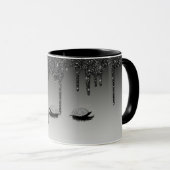 Black Coffee Tasse - Sleek und Moderne Eleganz (VorderseiteRechts)